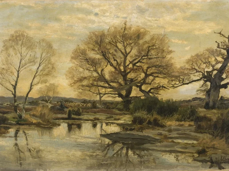 1840-Théodore Baron - Autunno